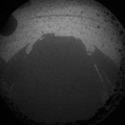premières images de MSL sur Mars